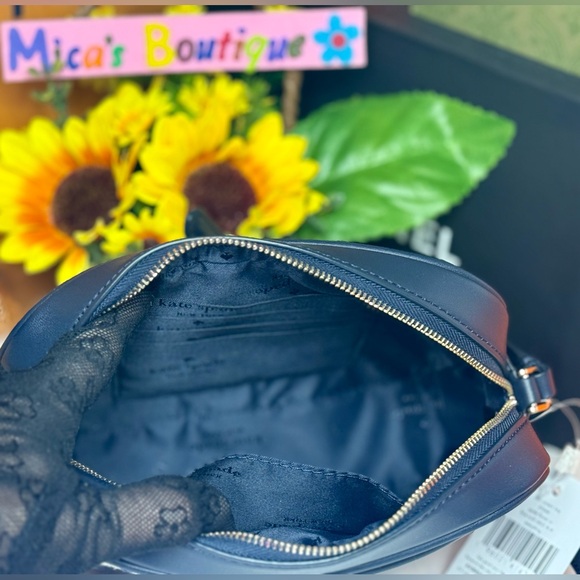 🆕KATE SPADE Blue and Cream Floral Crossbody Bag - Picture 11 of 17